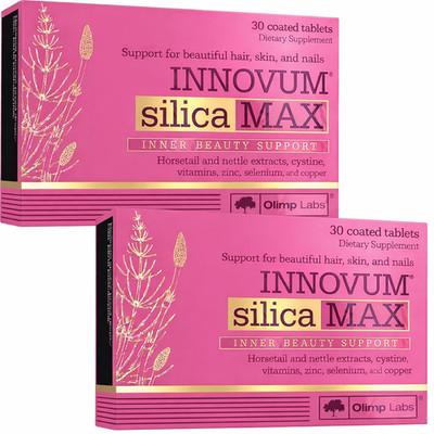 INNOVUM SILICA MAX - 30-240 Tablets - Beautiful hair, healthy skin, strong nails