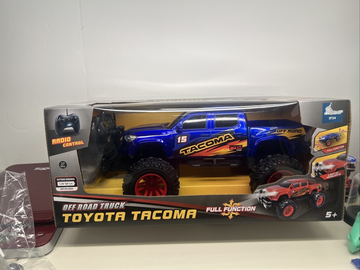 Toyota Tacoma RC Off-Road Truck – 27MHz Remote Control, Royal Blue