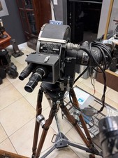 AKELEY Pancake 35mm Cine Film Camera, Lens,Magazine, Motor, Tripod Head L K