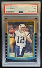 2000 Bowman Tom Brady Rookie RC #236 Patriots PSA 7