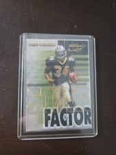 Quantum Leaf Ricky Williams 1468 New Orleans Saints Card