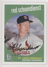 2018 Topps Archives 1959 Design Red Schoendienst #78 HOF 0d08
