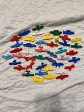 Vintage 40 Lot 70s 80s Goody Plastic Hair Barrettes Lot Snap Tight retro pairs