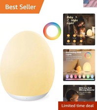 Night Light for Kids, Baby Night Light with 7 Colors Changing Mode  Stepless...