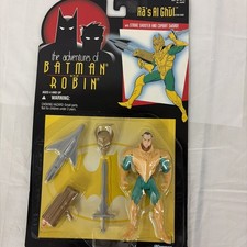 The Adventures of Batman and Robin RA'S AL GHUL Action Figure Kenner 1995 NEW