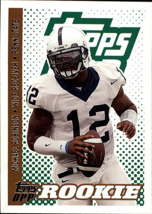 2006 Topps Draft Picks and Prospects #115 Michael Robinson RC - FB
