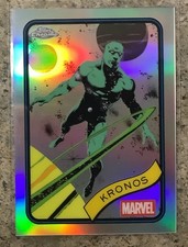 2025 Topps Chrome Marvel Kronos Refractor #25