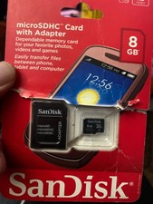 8GB Micro SDHC san Disk