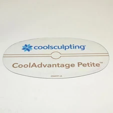 Zeltiq CoolSculpting CoolAdvantage Petite Template Clear Marking Card 206091-A