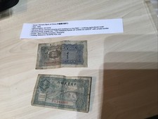 The Farmers Bank Of China Twenty Cent Bank Note (probably 1935) X 2 