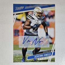 Panini Prestige 2020 Uchenna Nwosu Chargers Xtra Points Autograph #52 Football