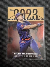 2024 Topps Series 1 - 2023 Greatest Hits Chas McCormick #23GH-7 Gold 51/75