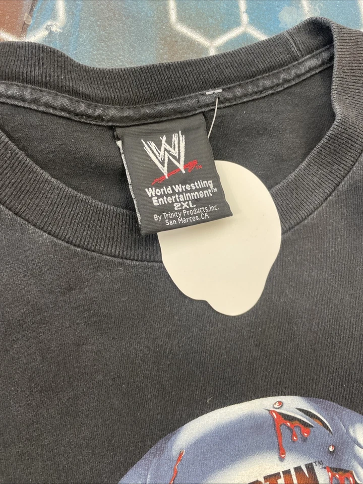 Vintage WWE Stone Cold Steve Austin Mens 2XLarge Wrestling Shirt  - Image 3 of 4