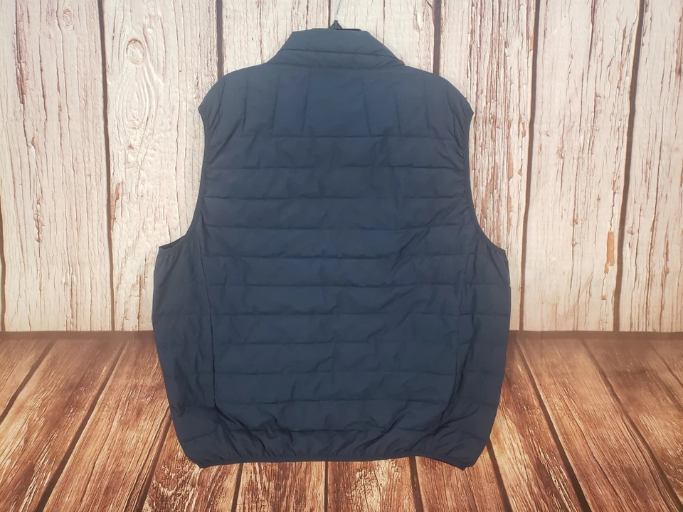 Hawke & Co XXL Puffer Vest Blue Mens Full Zip Jacket - Image 3 of 4