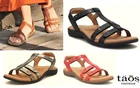 Taos Footwear Trophy Comfort Walking Footbed Sandals Leather Taos Shoes Trophy 2