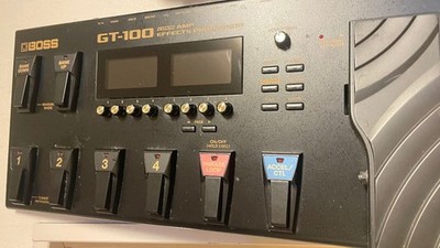 BOSS GT-100 ver2 Multi Guitar Effects Pedal Amp Effects Processor #462