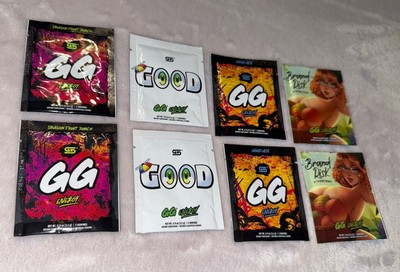 Lot Of 8 Gamer Supps GG Energy Dietary Supplement Samples 2 Serving Packets