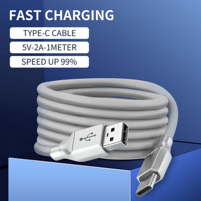 Schnellladekabel USB Typ C Datenkabel Datenkabel Ladekabel [Im 5V 2A] 5/10 Stück