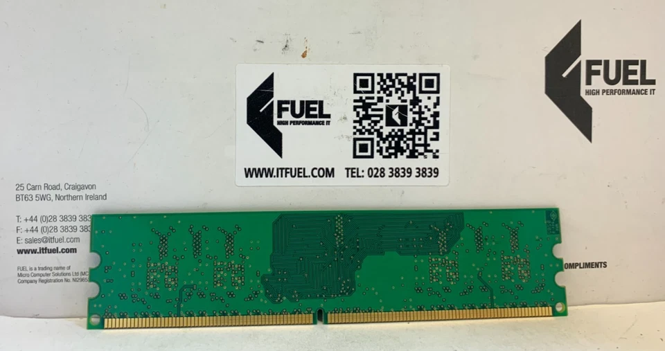 Nanya 256MB DDR2 ram memory module PC2-3200- NT256T64UH4A0F-5A - Image 3 of 3