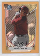 2014 Bowman Chrome Prospects Gold Refractor 16/50 Daniel Palka #BCP38 tj0