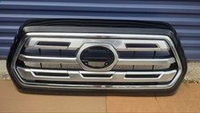 2016 2017 2018 2019 2020 Toyota Tacoma Oem Front Bumper Grill Grille Black