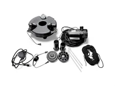 Pond Boss DFTN12003L 1/4 HP Floating Fountain w/ 3 LED Lights & 50 ft Cord