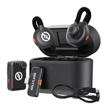 Hollyland Lark M2S Wireless Microphone for iPhone/Camera/PC 30H Use