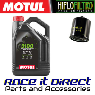 Öl und Filter für Honda CB500 Cup 1999 Racing Motul 5100 & Hiflo