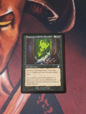 Unspeakable Symbol EX Scourge Magic MTG