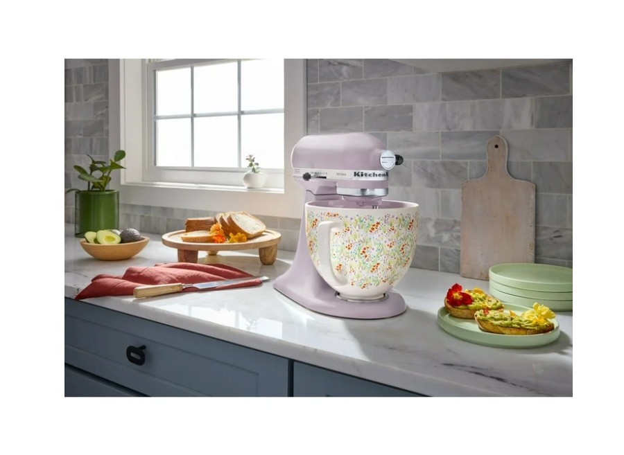 KitchenAid Artisan Series 5-Quart Tilt-Head Stand Mixer, Wildflower, KSM156CXWF