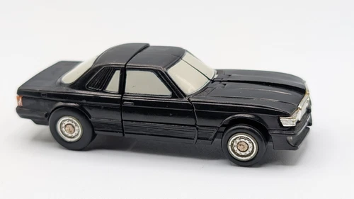 1984 Bandai GoBots Rube Black Mercedes Benz Car