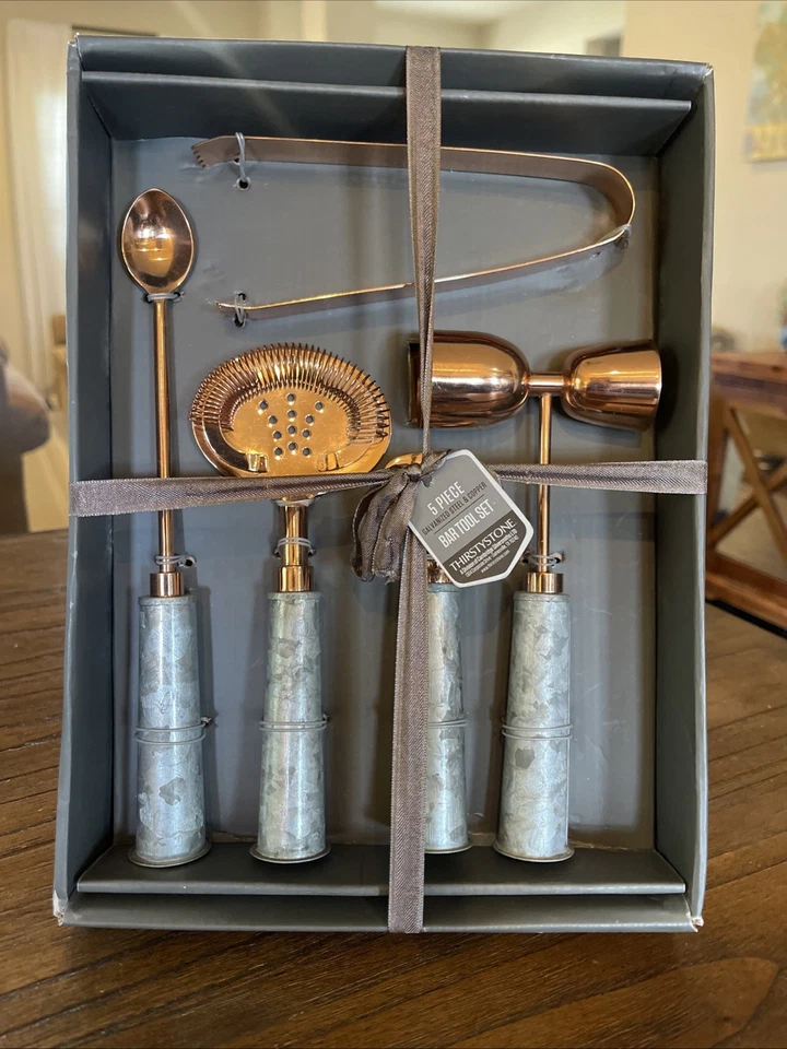 Набор барменских инструментов Mixology из 5 предметов, тяжелая ручка - Изображение 3 из 4