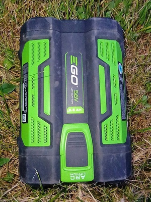 #ad EGO Power with Fuel Gauge BA1400 56V 2.5Ah Battery TESTED WORKS $39.99