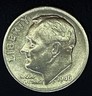 1946 S Roosevelt Dime 90% Silver 1 First Year Philadelphia Roosevelt