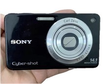 Sony Cyber-Shot DSC-W560 14.1MP Digital Camera w/Battery Charger card 90 New