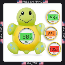 Baby Bath Thermometer, Digital Water Temperature Thermometers with 3 Color