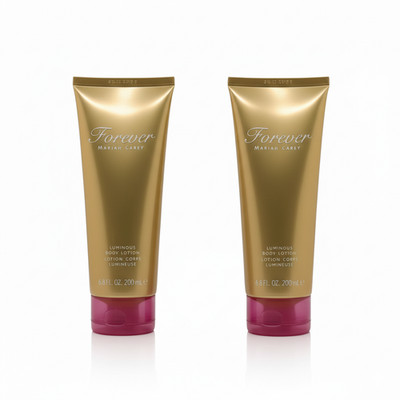 2 Pack Forever by Mariah Carey Luminous Body Lotion - 6.8oz *New without Box*