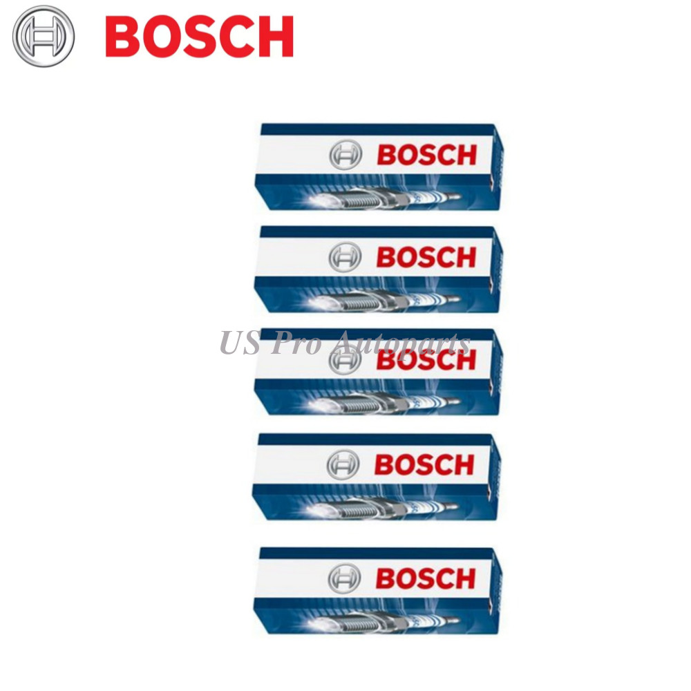 For VW Golf Beetle Jetta 2008-2010 2.5 101905601B 5 pcs BOSCH OEM Spark Plug