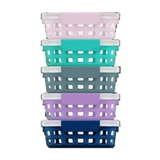 3.4 Cup 27 Ounce Duraglass Food Storage Meal Prep Container Set of 10
