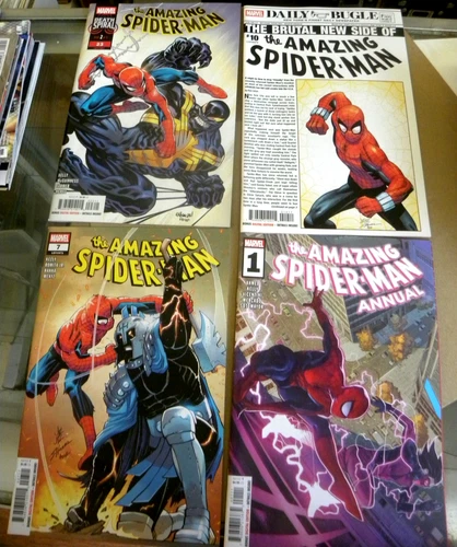 Marvel 2025 4 issues AMAZING SPIDER-MAN 7 10 23 & ANNUAL 1 NM qq