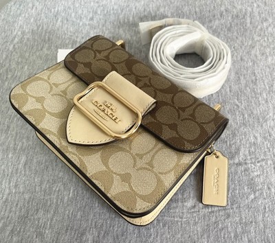 NWT Coach CL429 Small Morgan Square Crossbody Bag In Blocked