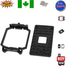 Efficient Air Cooling AMD CPU Fan Bracket for AM2/AM3 - 4-Pin Connection