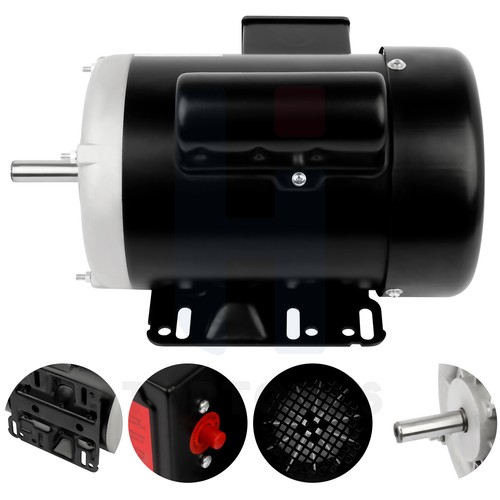 1/2 HP Electric Motor 1750 RPM 56 Frame Single Phase 115/230 V 60 HZ - Picture 3 of 10