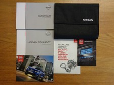 Nissan Qashqai Owners Handbook/Manual and Wallet 14-17