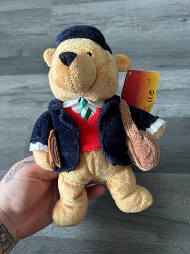 Back To School Winnie The Pooh Plush Soft Toy Vintage Disney Store Exclusive - Picture 13 of 23