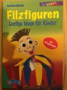 1 Bastelbuch Filzfiguren Kreativ Englisch Verlag Ebay