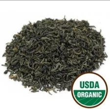 Frontier Herb Tea Organic Fair Trade Green Gunpowder Tea -Single Bulk Item-1LB