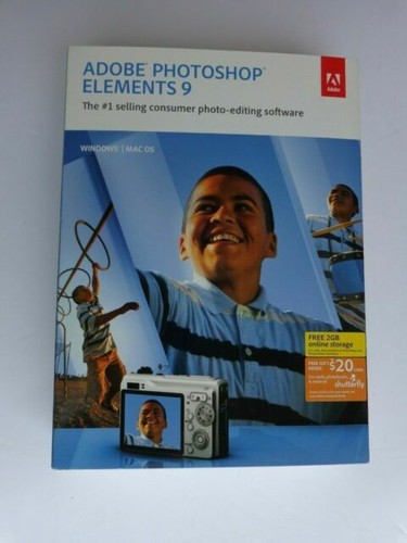 Adobe Photoshop CS4 Extended for Windows Full Retail version DVD w