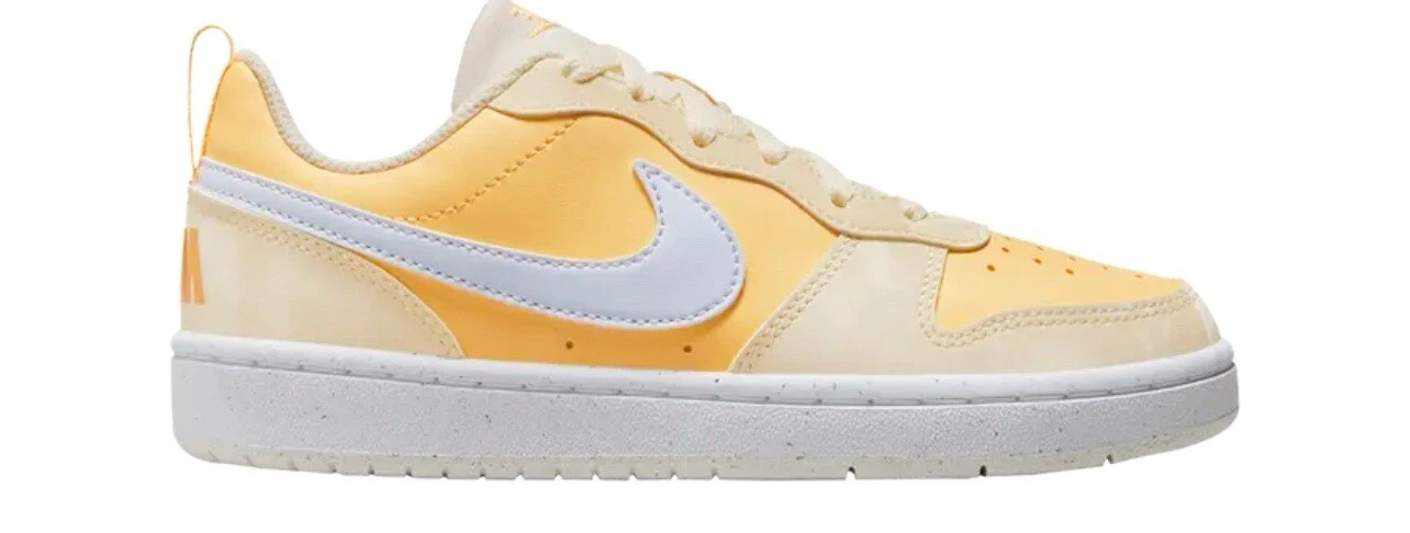 nike court borough low recraft 6y Pale Ivory Football Grey Voice Pale Gris Foo