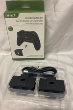 MIMD Play & Charge Kit Xbox Series X Controller 2 Batteries NEW Open Box